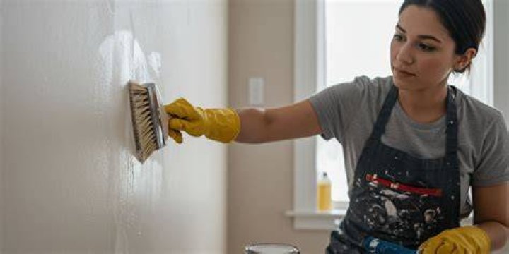 Do professional painters wash walls before painting?