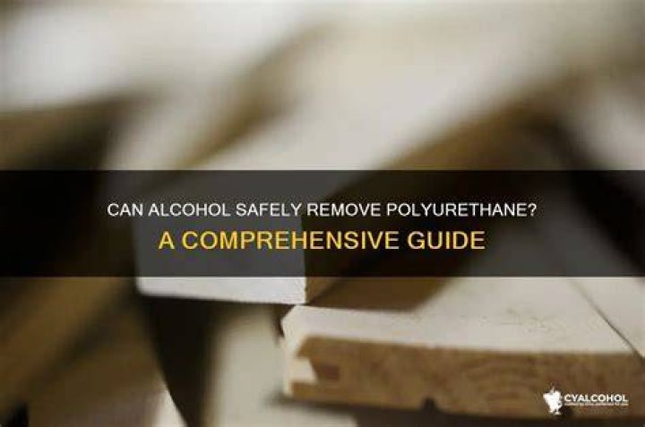 Does vinegar remove polyurethane?