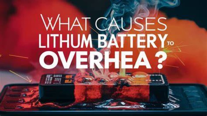 What causes a battery to overheat?