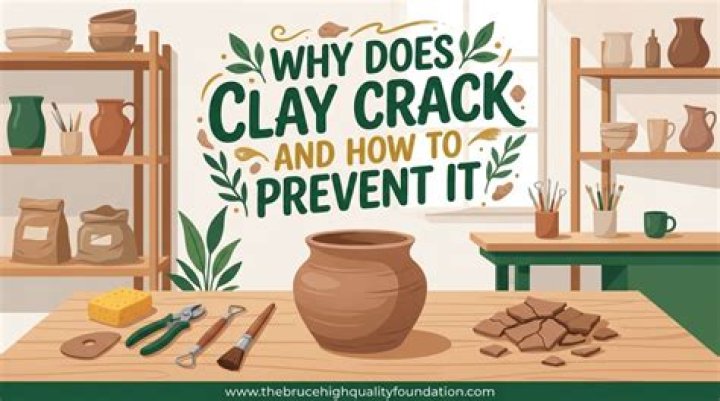 What clay does not crack?