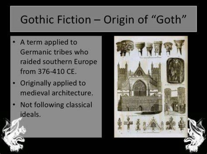 What did gothic originally mean?