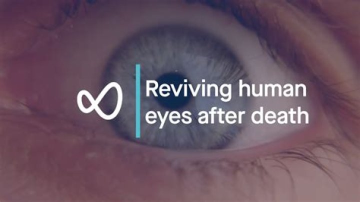 What happens to eyes before death?