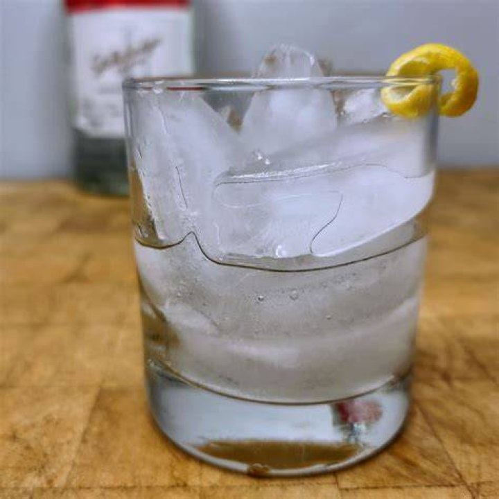 What is vodka on the rocks?
