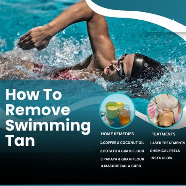 What to apply on face after swimming?