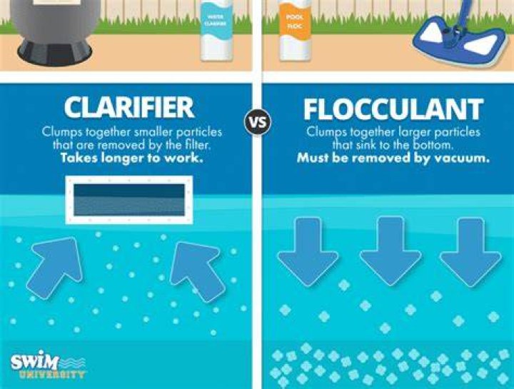 When should I put clarifier in my pool?