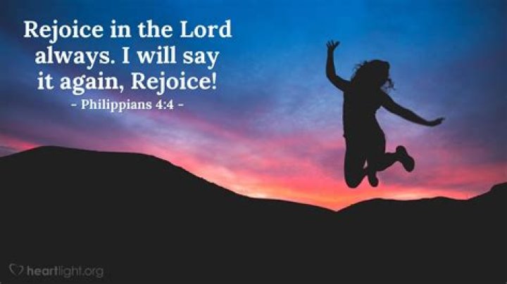 Where in the Bible does it say rejoice when someone dies?