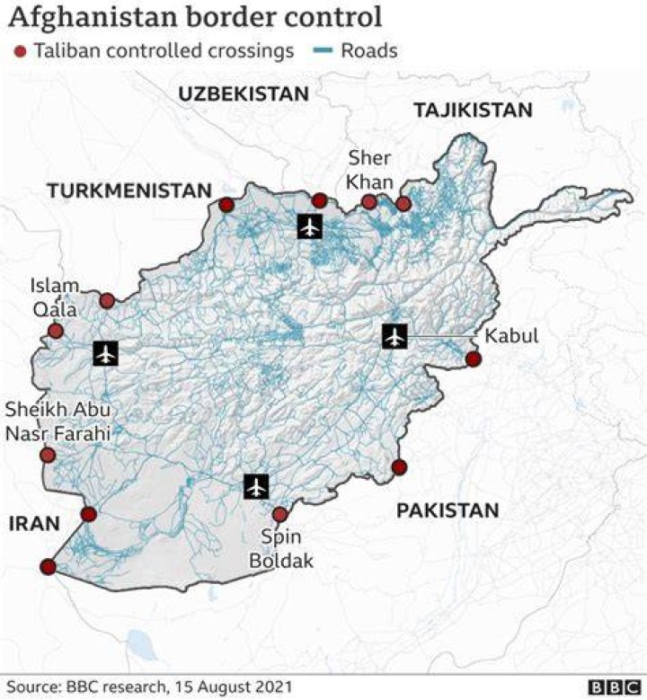 Where is Taliban in world?