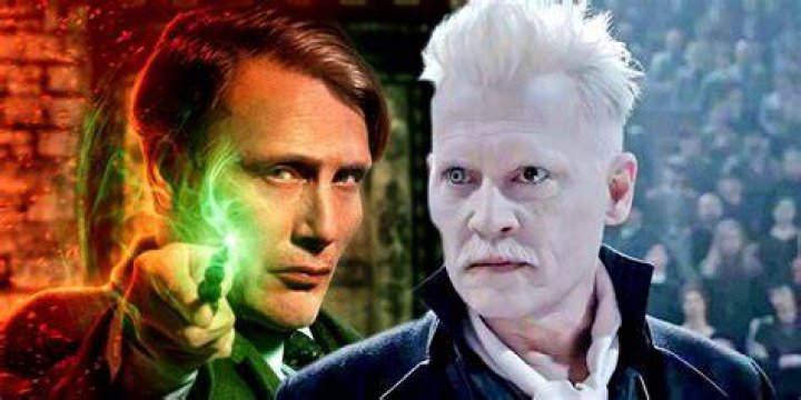 Why did Grindelwald throw the lizard?